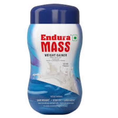 Endura Mass Weight Gainer to Stay Fit | For Adults &amp; Children Above 10 Years | Flavour Vanilla